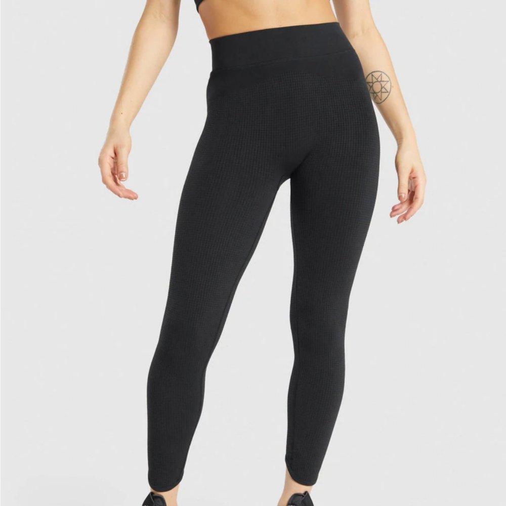 High Waisted Leggings - Black